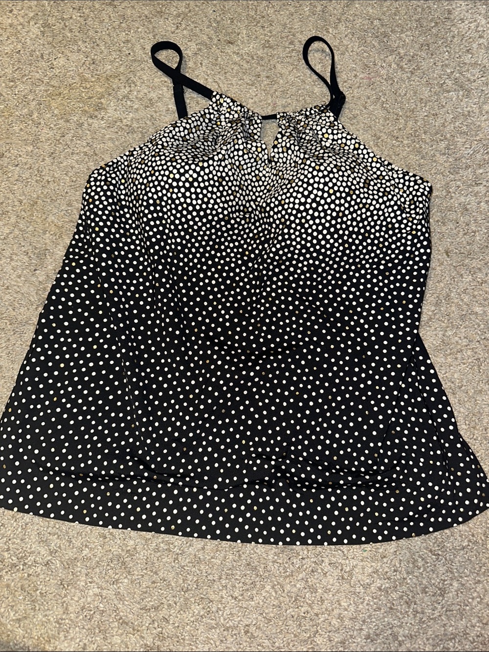 Dreamsuit Polka Dot Tankini Top